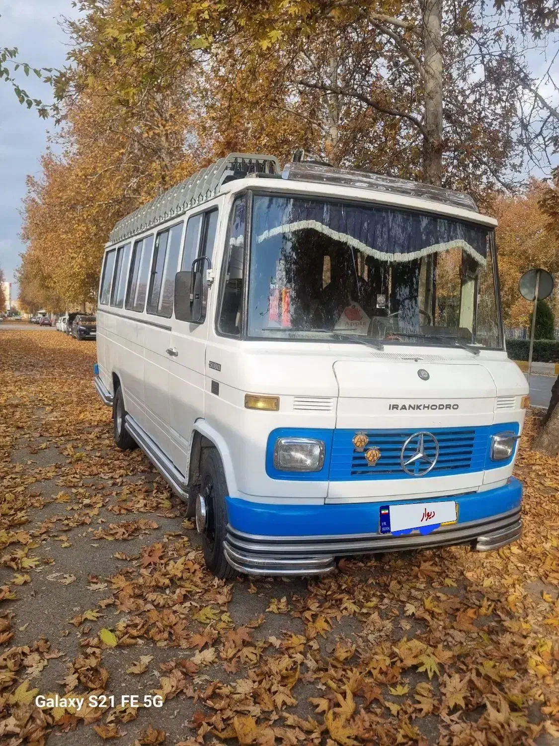 مینی بوس بنز مدل ۷۹کولردار|خودرو سنگین|صومعه‌سرا, |دیوار