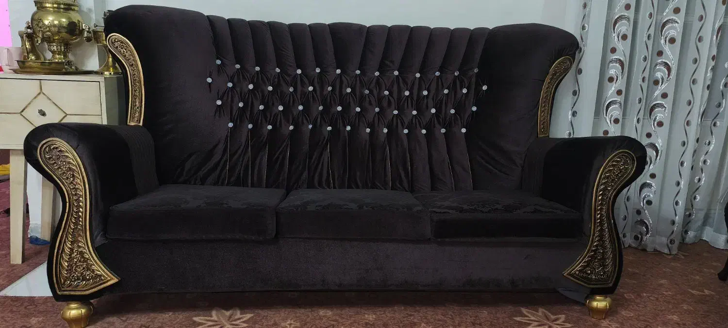 مبل راحتی 7 نفره با میز عسلی|مبلمان خانگی و میز عسلی|سقز, |دیوار