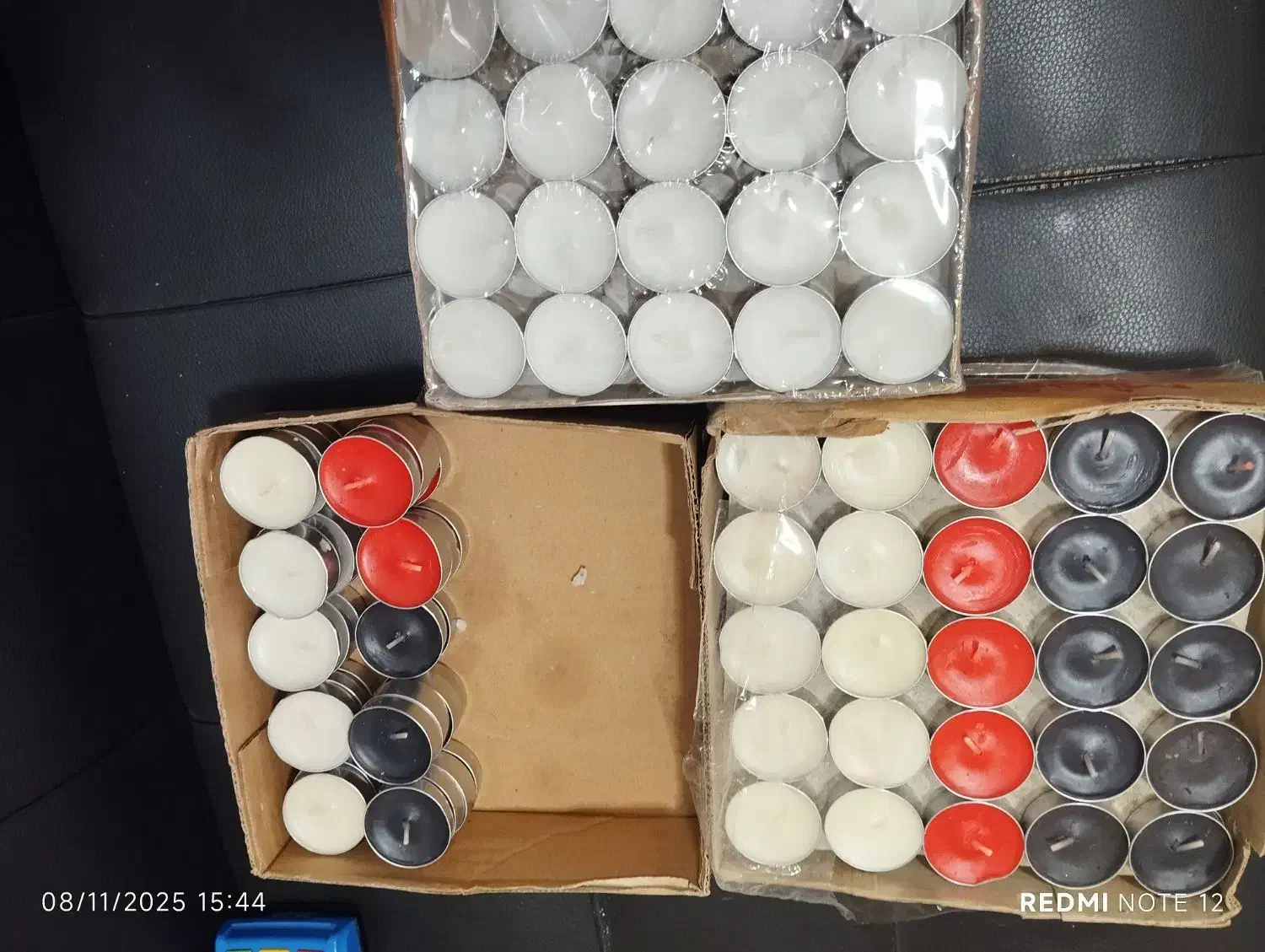 شمع وایر رنگی و سفید|صنایع دستی و سایر لوازم تزئینی|قدس, شهر‌قدس|دیوار