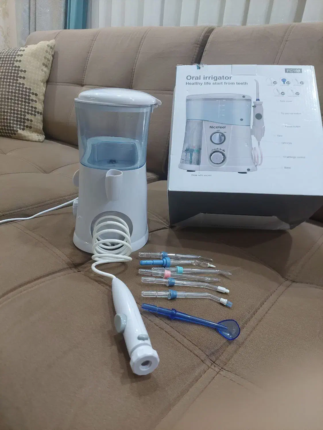 دستگاه شست و شوی دهان و دندان نایس فیل|آرایشی، بهداشتی، درمانی|گنبد کاووس, |دیوار