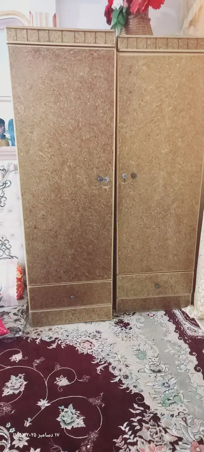 دو عدد کمد نو|جاکفشی، کمد، دراور|کرباسک, |دیوار