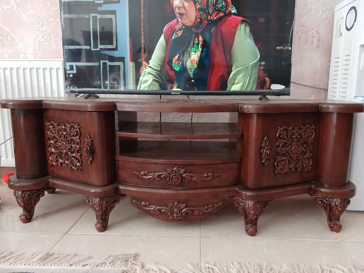 بوفه.آینه کنسول.میزتلوزیون|بوفه، ویترین، کنسول|رفسنجان, |دیوار