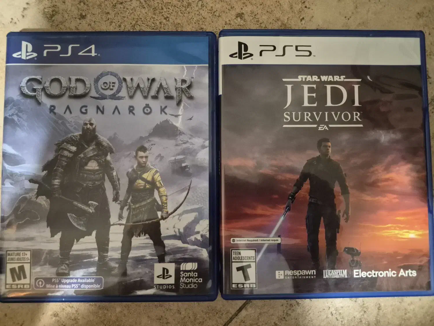 بازی god of war ragnarok و starwars برای ps5 و cod|کنسول، بازی ویدئویی و آنلاین|مشهد, بهشت|دیوار