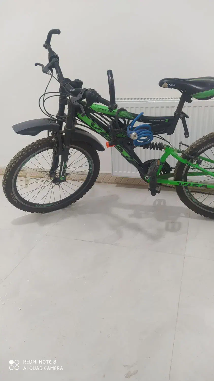 دوچرخه ویسا سایز 24|دوچرخه، اسکیت، اسکوتر|شاهین‌شهر, عطار|دیوار