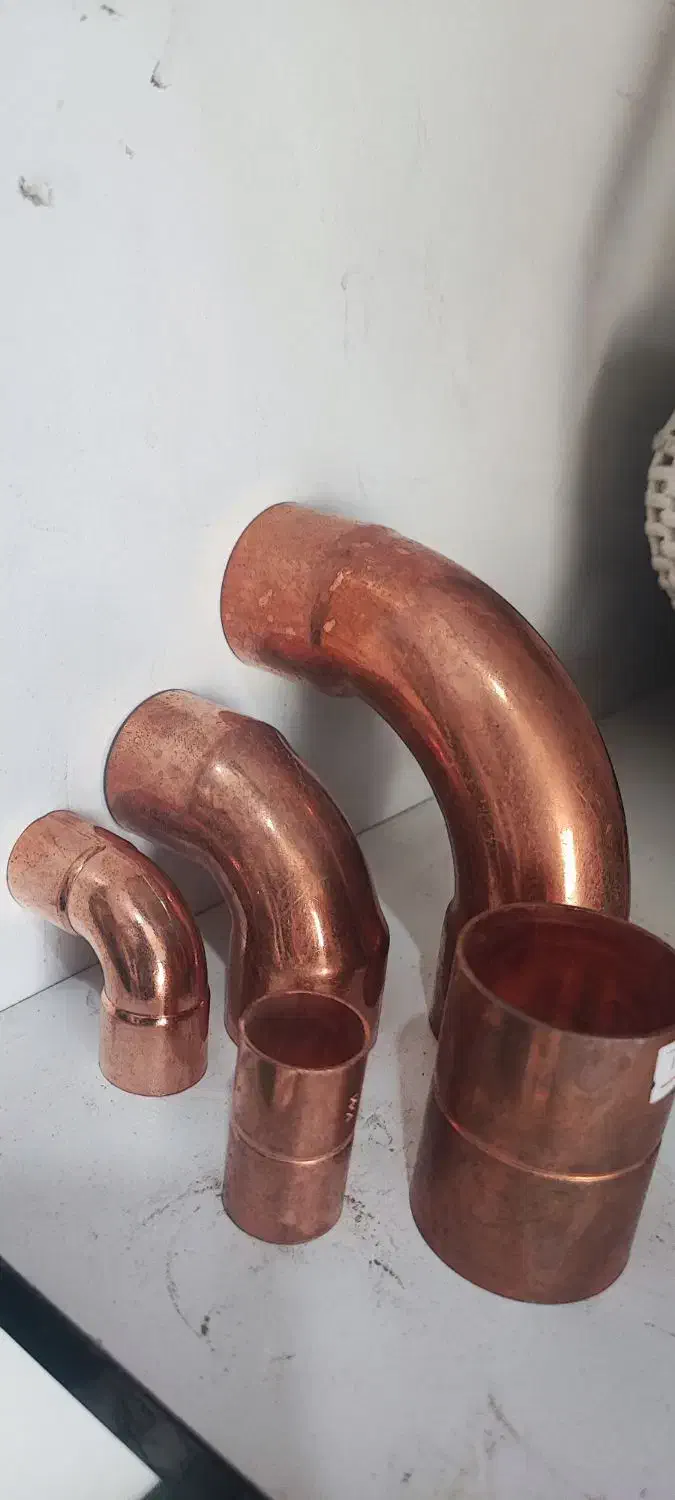 زانویی مسی در اندازه مختلف بوشن مسی برای داکت و...|ابزارآلات|قم, علی آباد|دیوار