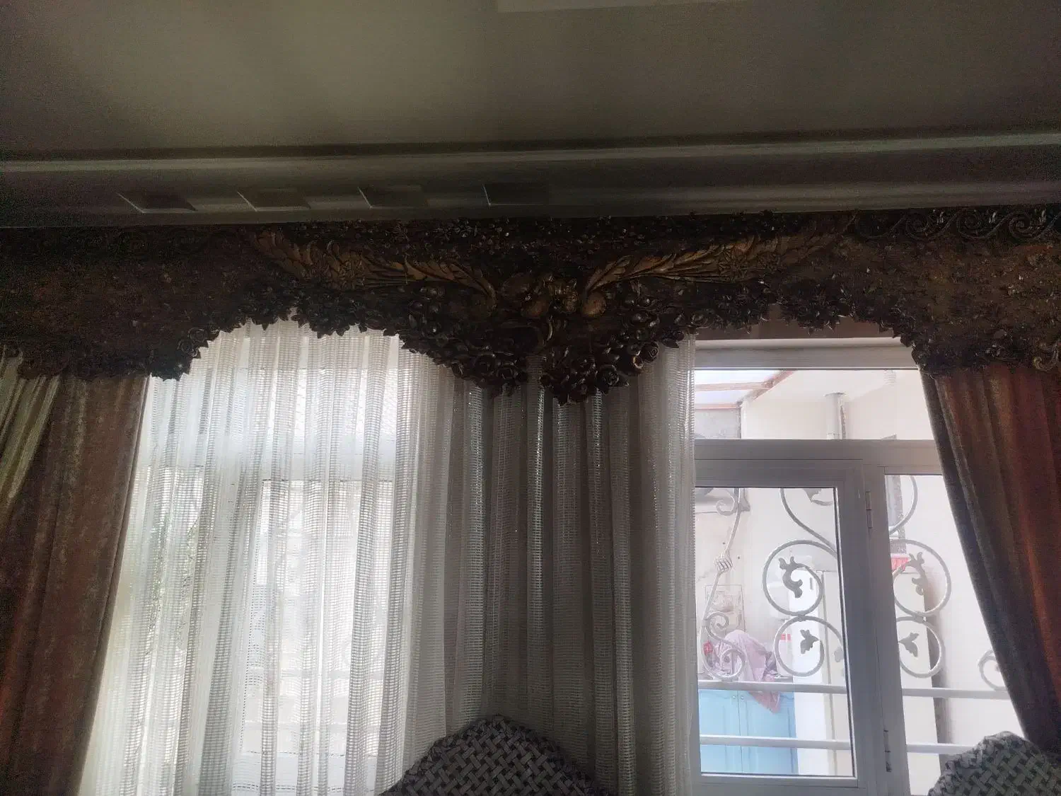 کتیبه ی چوبی|پرده، رانر، رومیزی|خوی, |دیوار