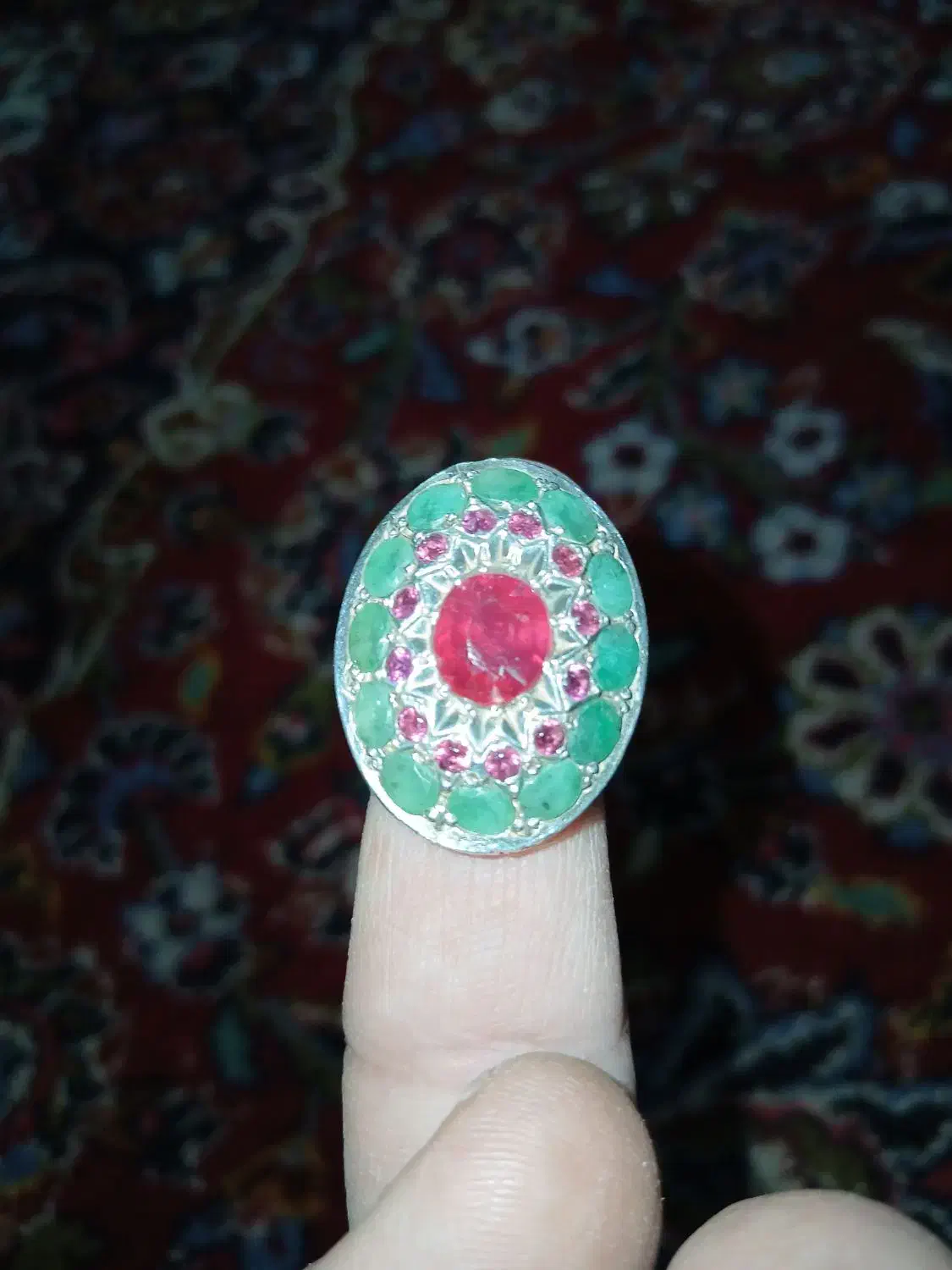 انگشتر جواهری|جواهرات|اصفهان, نقش جهان|دیوار