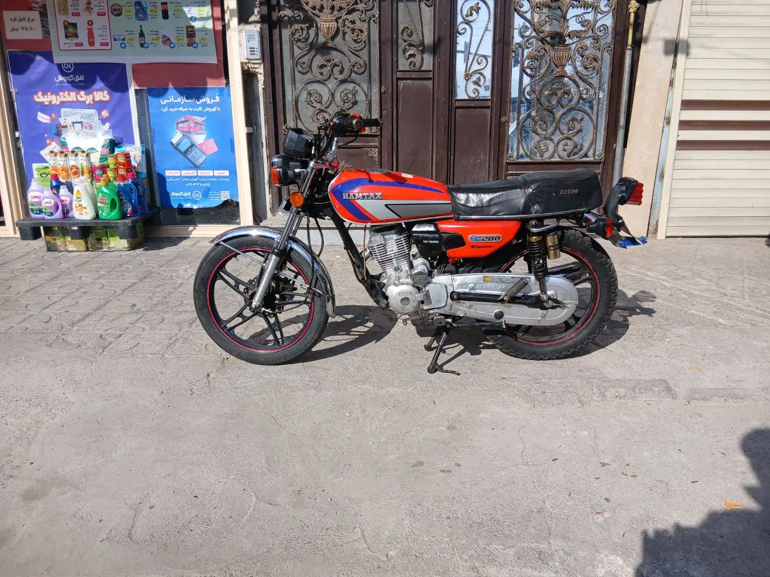 متور 200 همتاز درحد صفر|موتورسیکلت|اهر, |دیوار