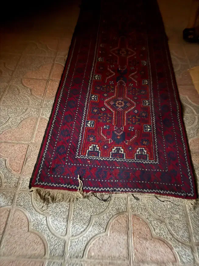 کناره فرش دستبافت قدیمی|فرش|اصفهان, قائمیه|دیوار