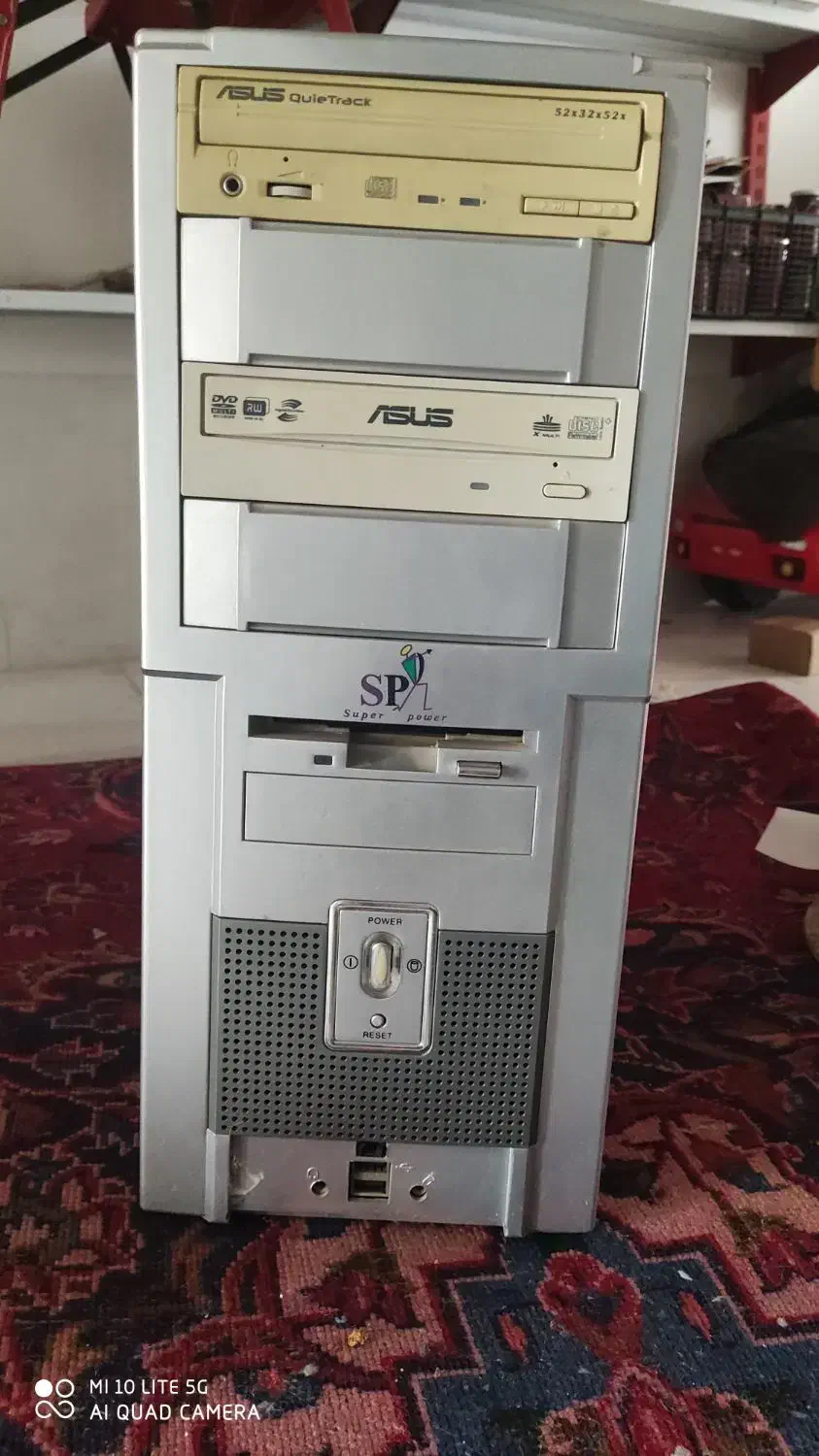 کیس، مانیتور، کیبورد، اسپیکر و موس|رایانه رومیزی|طارم, |دیوار