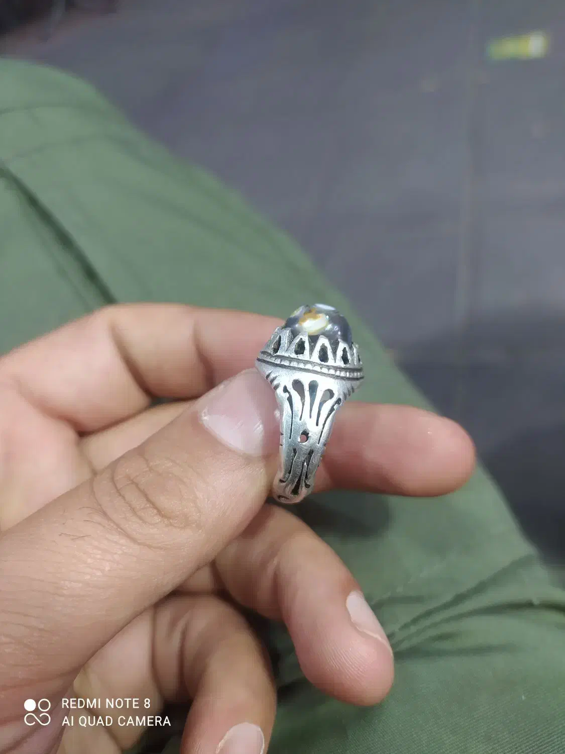 انگشتر باباقوری قدیمی|جواهرات|کرج, حصار|دیوار