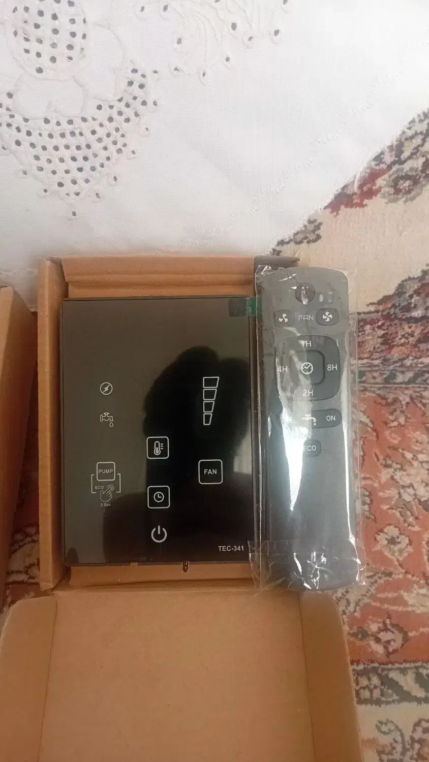 کلیدکولرلمسی کنترلی|کولر آبی|قائن, |دیوار