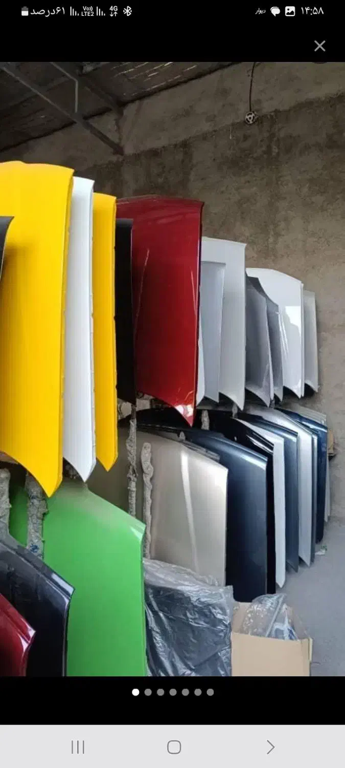 کاپوت گلگیر سپر رنگی و فابریک موجوده|قطعات یدکی و لوازم جانبی|تهران, خانیآباد|دیوار