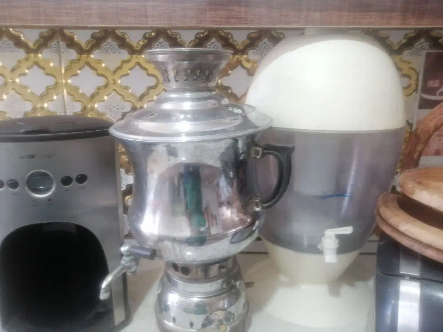 سرخ کن و هوا پز چای سازومخلوط کن سماور روی گاز|سماور، چای‌ساز، قهوه‌ساز|مشهد, طبرسی شمالی|دیوار