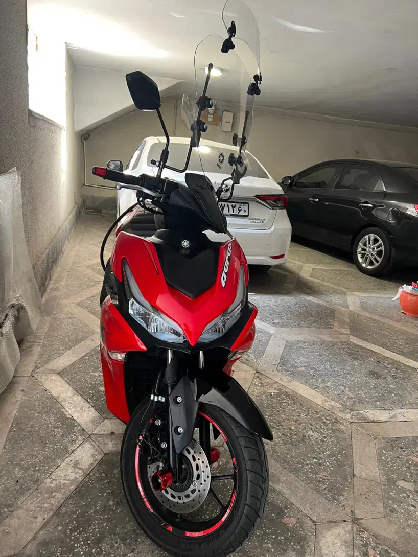 طرح آیروکس نیروموتور گلکسی r155|موتورسیکلت|تهران, یوسفآباد|دیوار