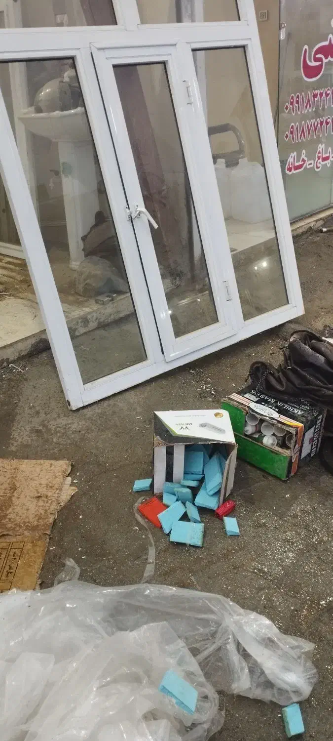 پنجر ه تک جدار آلومینیوم|مصالح و تجهیزات ساختمان|مریوان, |دیوار