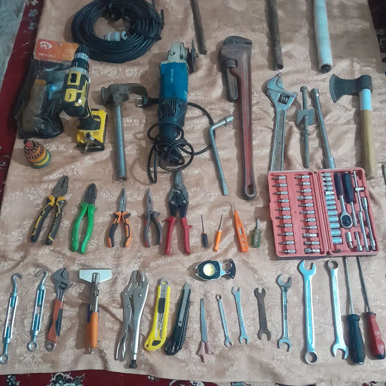 آچار|ابزارآلات|نگین شهر, |دیوار