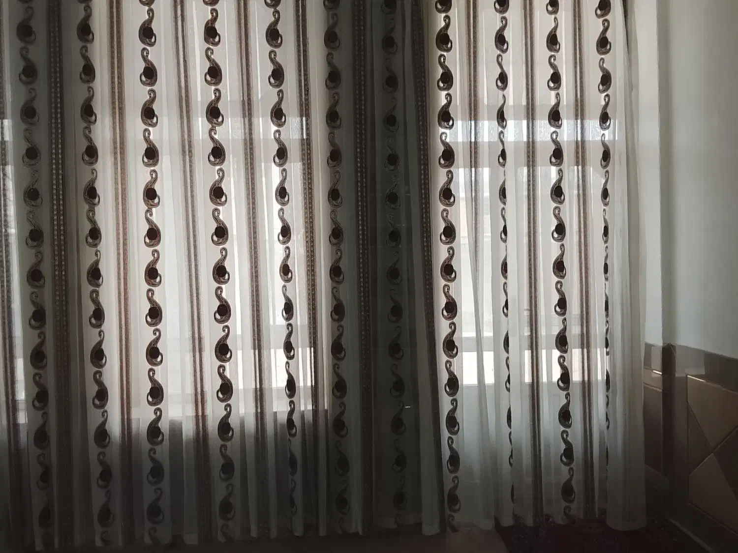 پرده حریر|پرده، رانر، رومیزی|لردگان, |دیوار