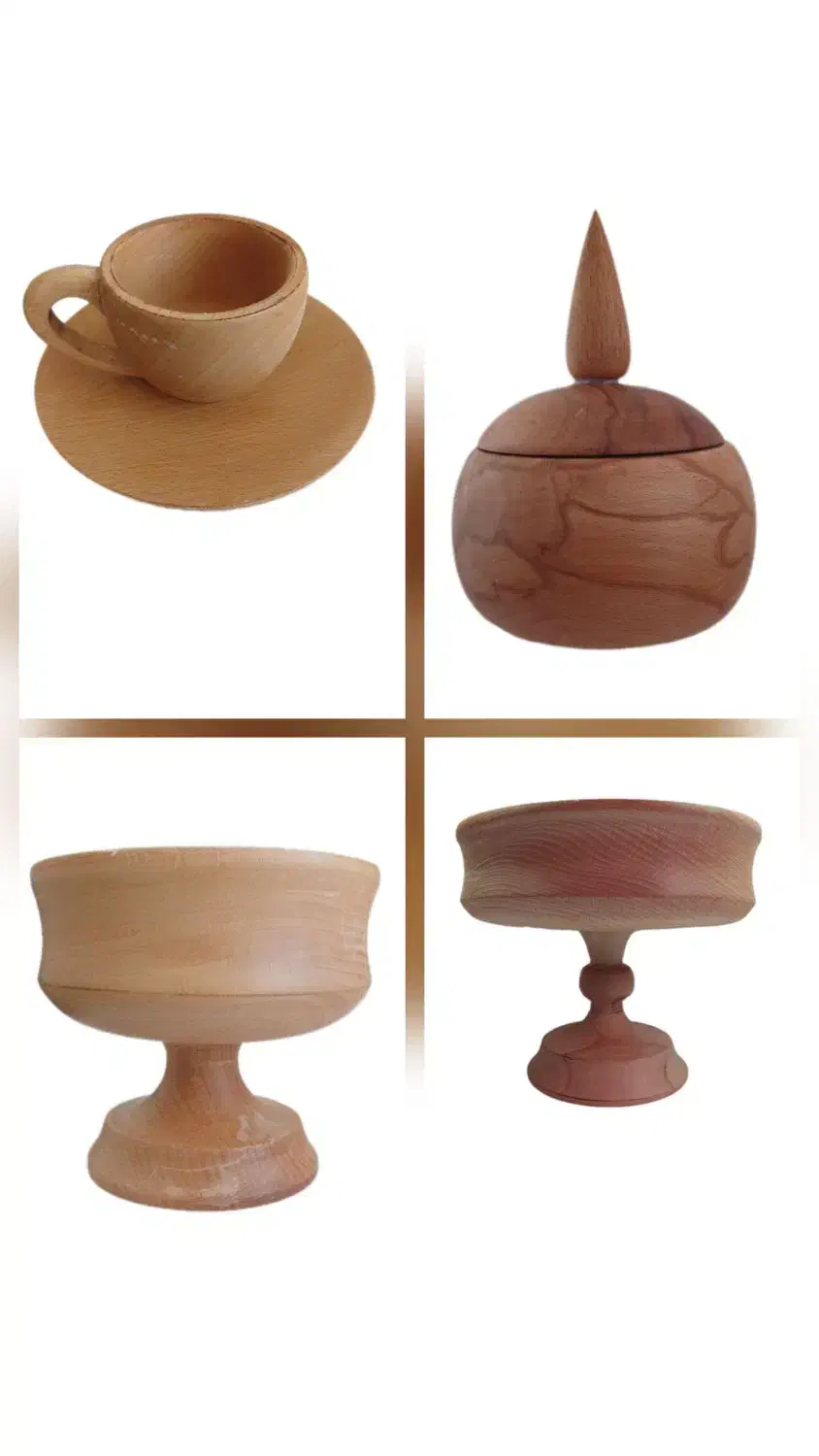 ظروف چوبی فراهانی ()|صنایع دستی و سایر لوازم تزئینی|خنجین, |دیوار