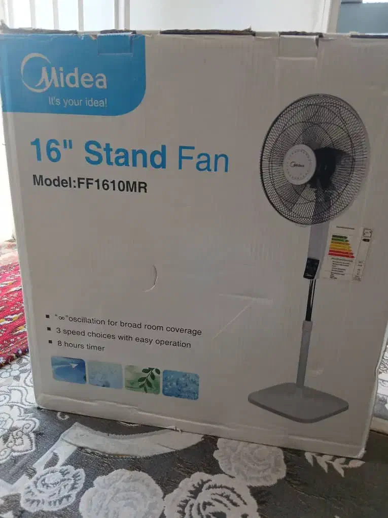 پنکه ایستاده|پنکه و تصفیهکنندهٔ هوا|شیراز, کوی زهرا|دیوار