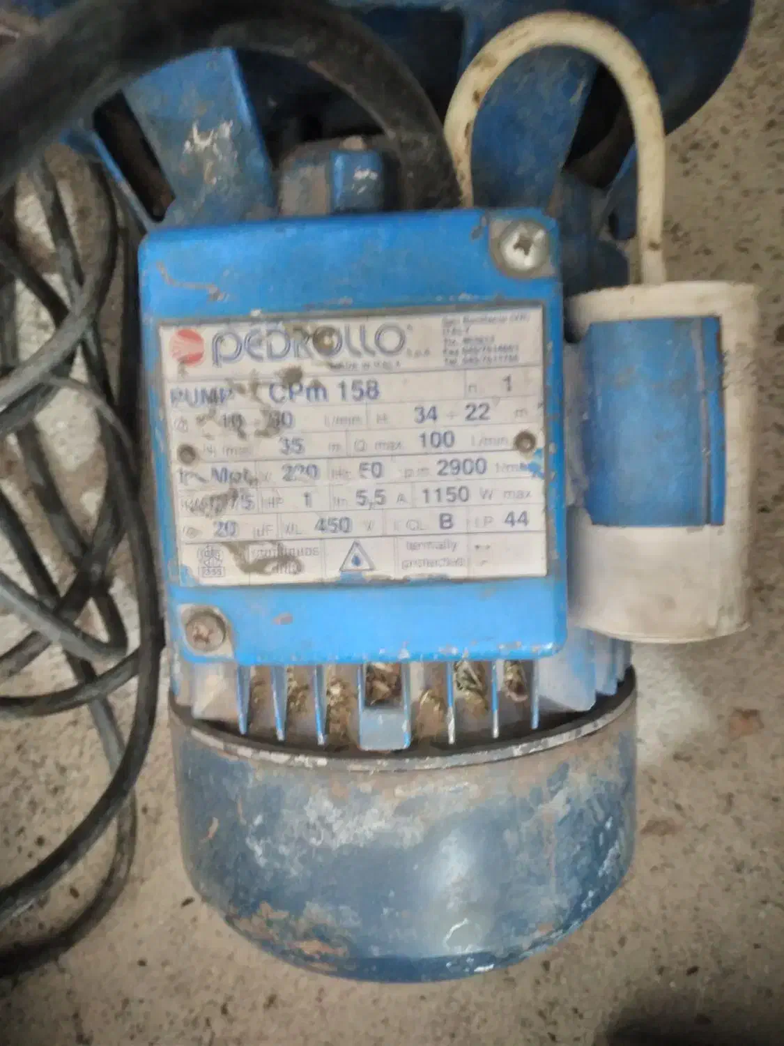 پمپ آب وبخارپز|مصالح و تجهیزات ساختمان|ملایر, |دیوار