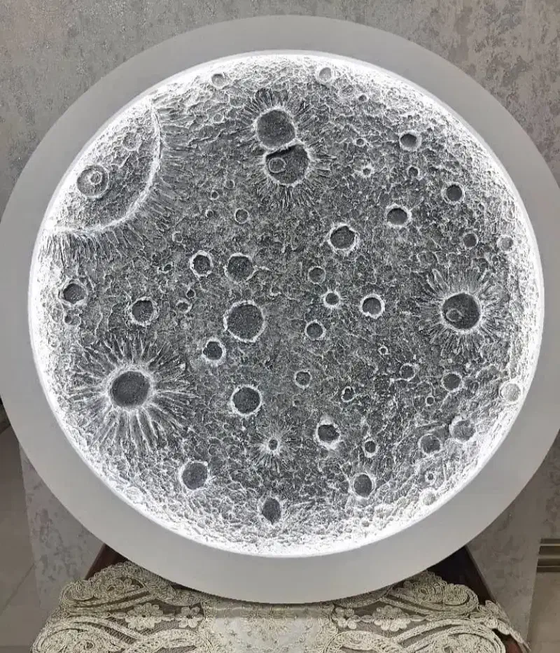 تولید و اجرای تابلو ماه|تابلو، نقاشی، عکس|رباط‌کریم, رباط‌کریم|دیوار