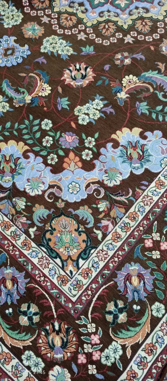 2عدد رو فرشی زرکدار یزد|روفرشی|آق قلا, |دیوار