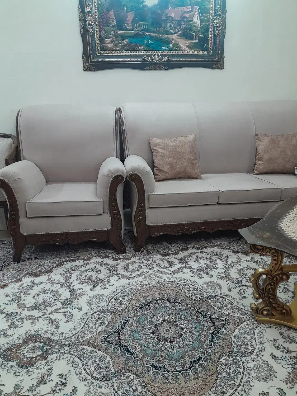 هفت عددنشیمن مبل نونو|مبلمان خانگی و میز عسلی|پاکدشت, شهرک امام رضا|دیوار