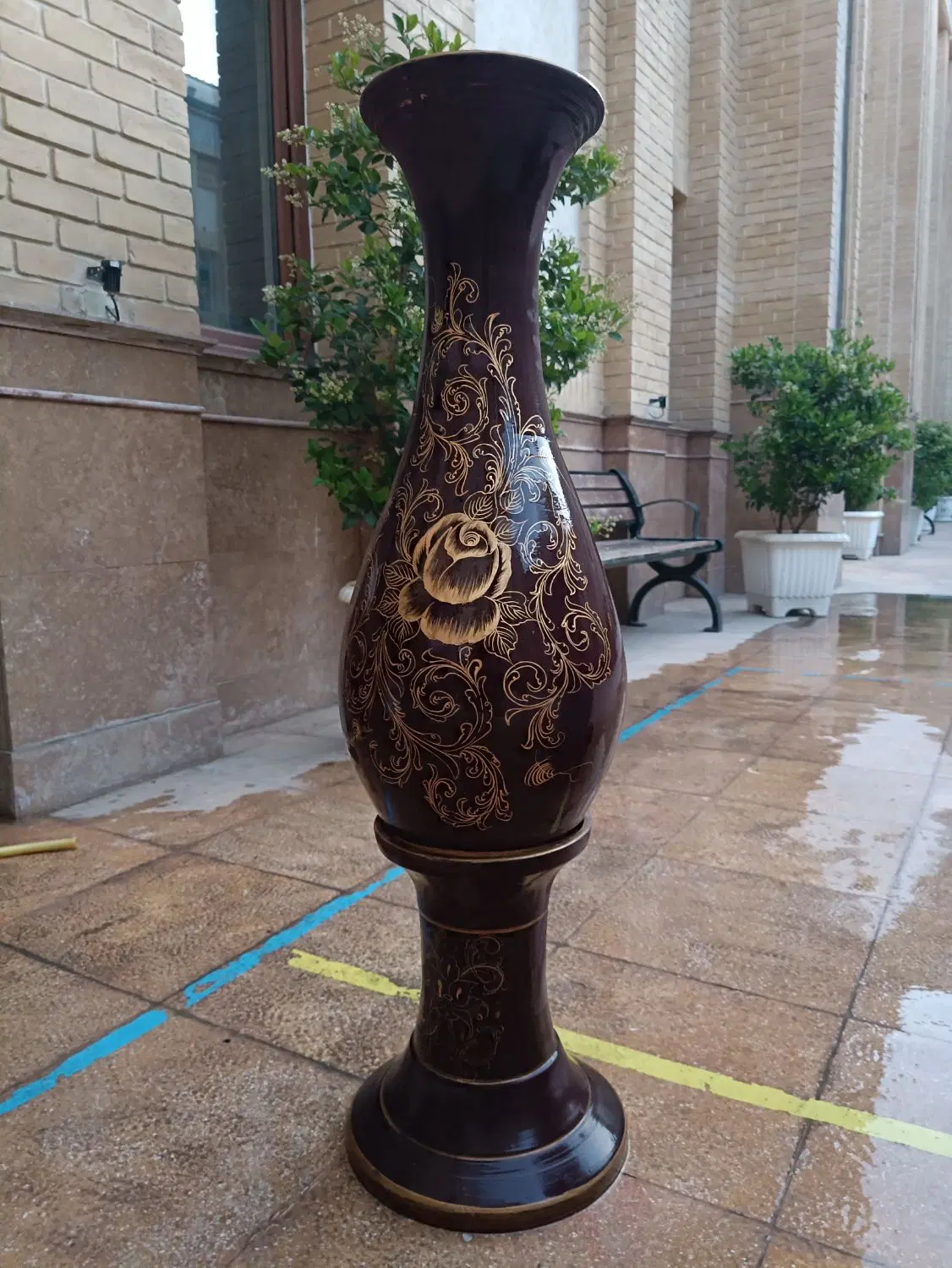 گلدان|گل و گیاه طبیعی|تهران, چوب تراش|دیوار