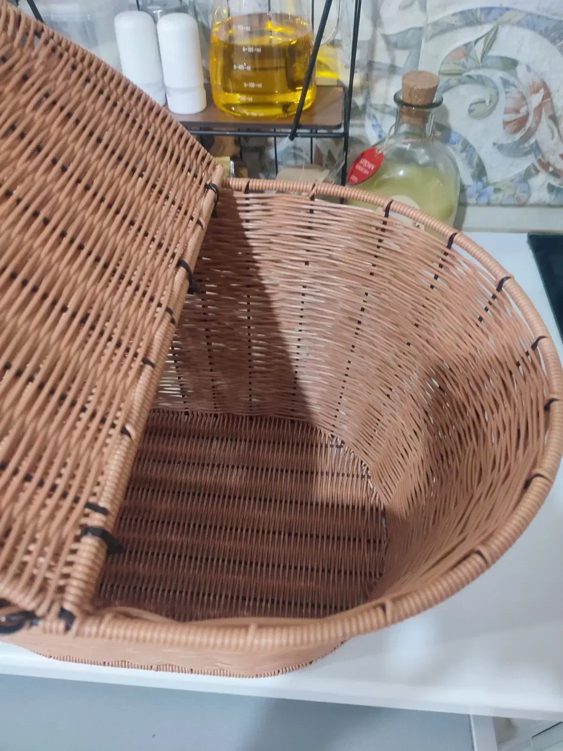 سبد حصیری مناسب جهیزیه کاملا نو|صنایع دستی و سایر لوازم تزئینی|مشهد, شهید جنگی|دیوار