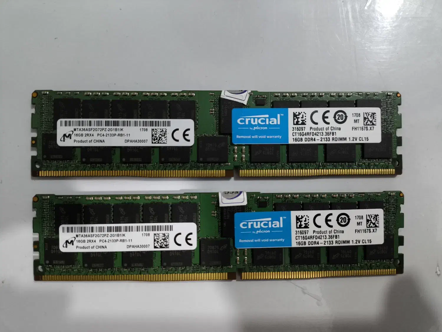 رم 16g سرور و ورک استیشن ddr4|قطعات و لوازم جانبی رایانه|ایلام, |دیوار