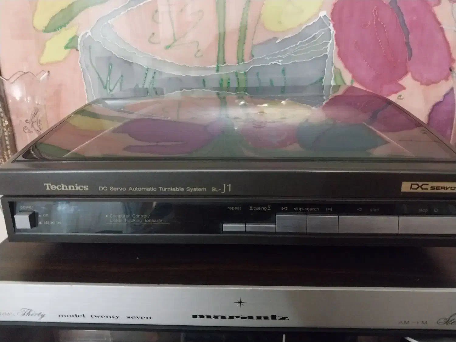 رسیور امپلی فایر مرنتز ۲۷ و گرام تکنیکس j-1|سیستم صوتی خانگی|تهران, بلوار کشاورز|دیوار