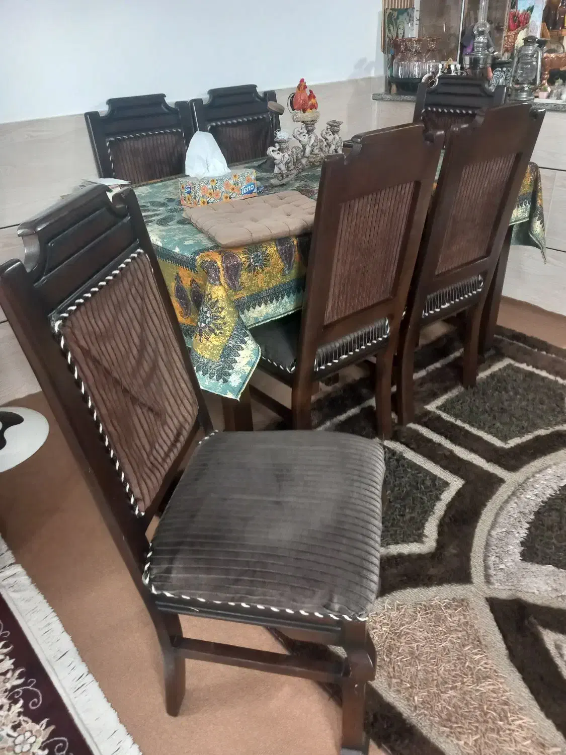 میز نهار خوری|میز و صندلی غذاخوری|شاهرود, |دیوار