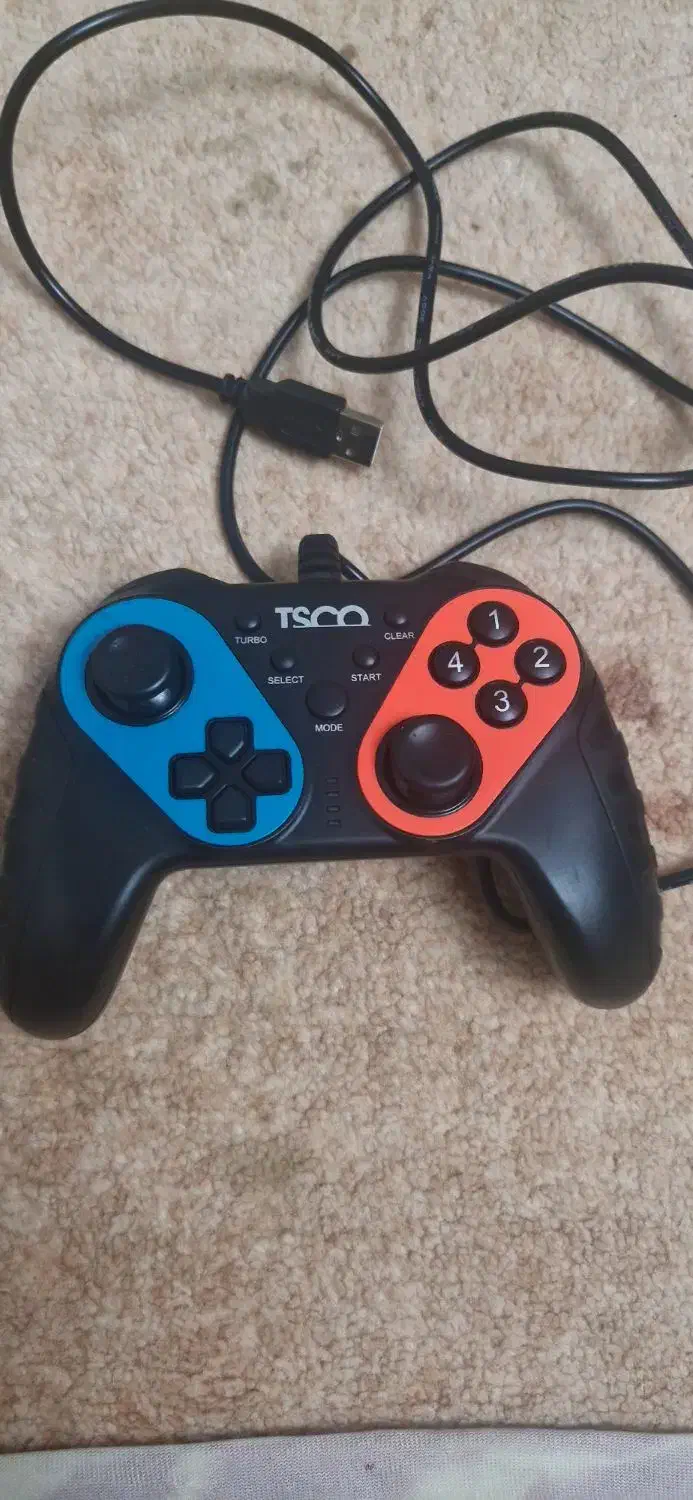 دسته بازی کامپیوتر استفاده نشده|کنسول، بازی ویدئویی و آنلاین|همدان, |دیوار