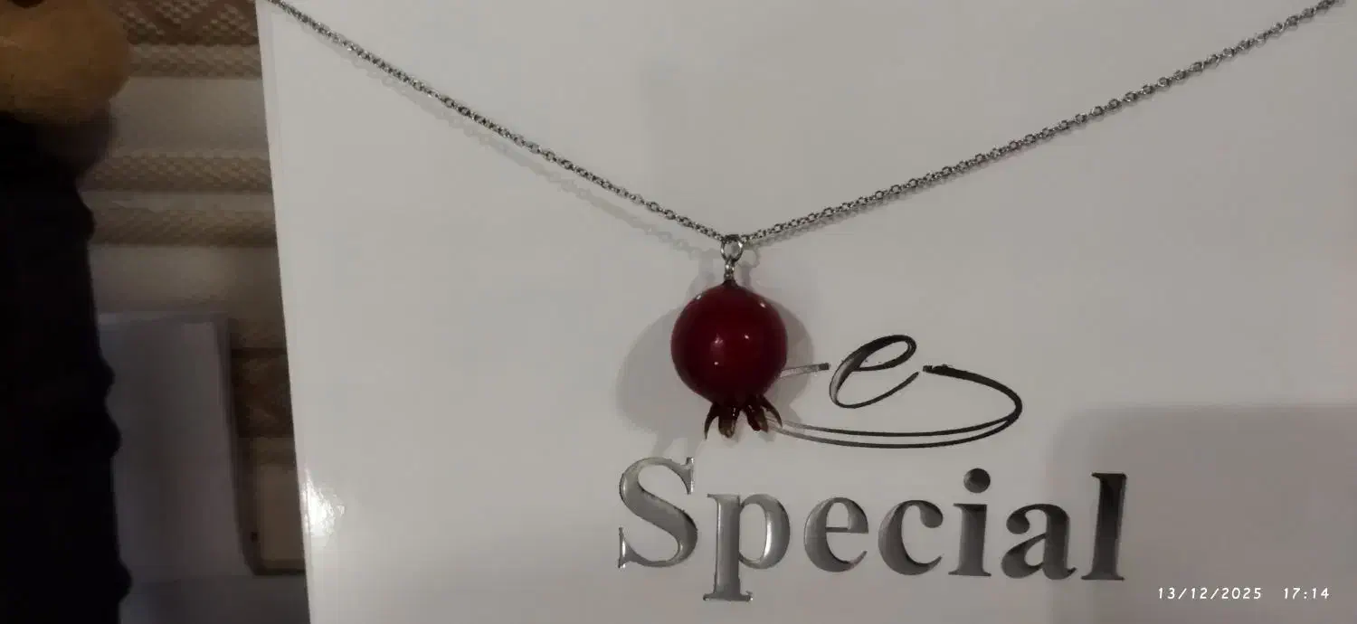 انواع گردن بندها ودست بندهای یلدایی ست اناری|بدلیجات|چوار, |دیوار