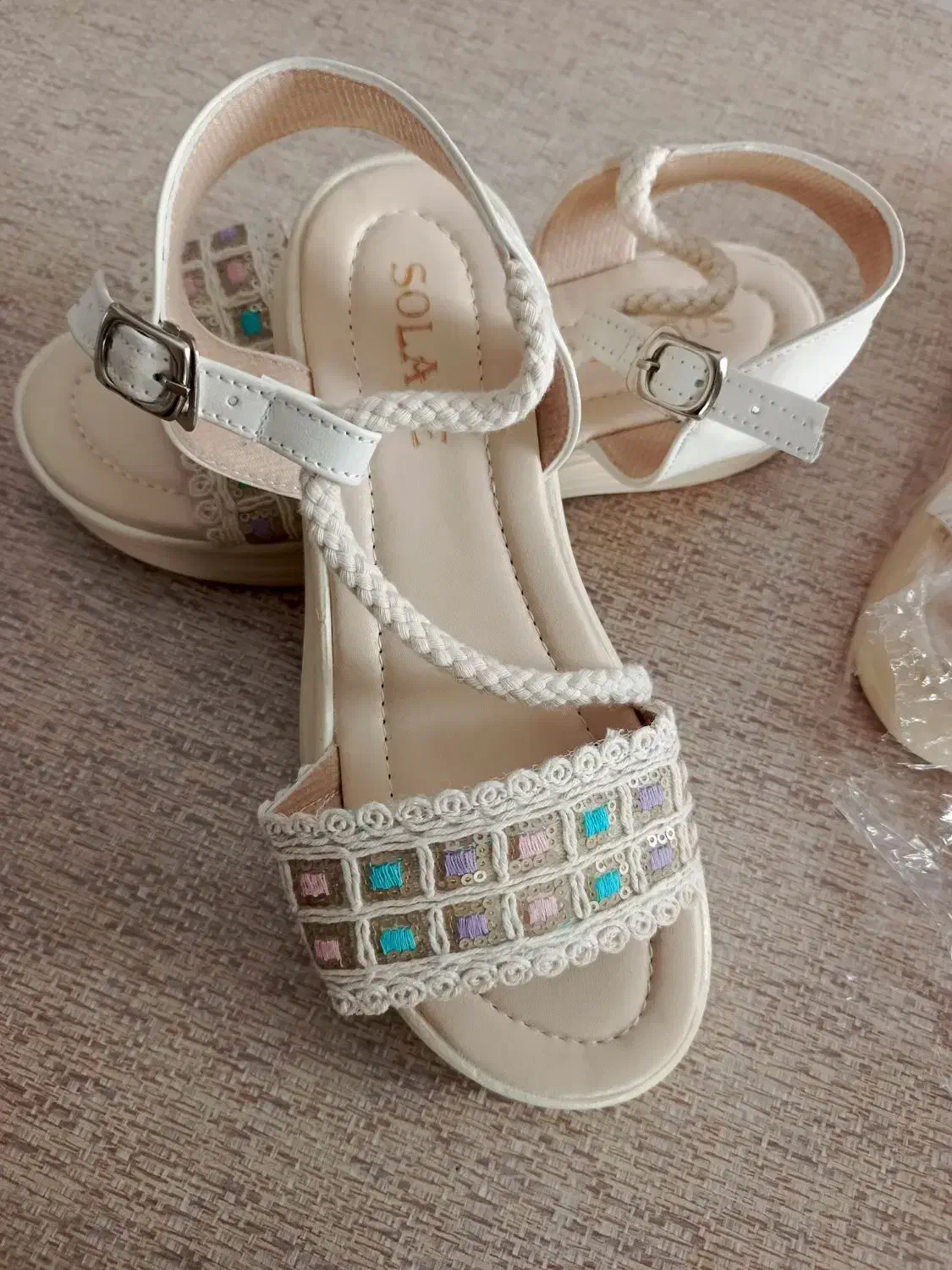 صندل کنفی زیره پیو سبک و راحت وبادوام|کیف، کفش، کمربند|پرند, فاز ۵|دیوار