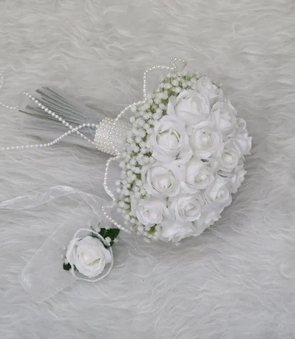 دسته گل عروس انبتانا|گل مصنوعی|زاهدان, |دیوار