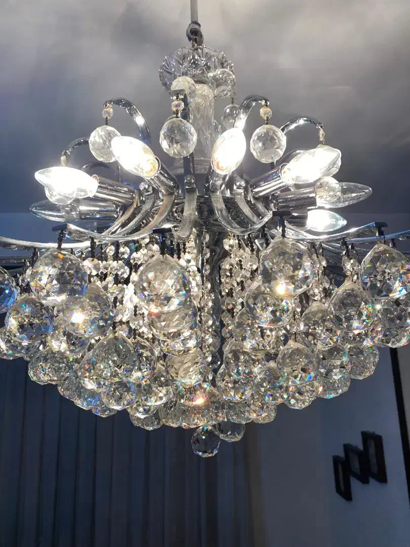 لوستر کریستالی ۲۴شاخه|لوستر و چراغ آویز|تهران, سبلان (لشگر)|دیوار