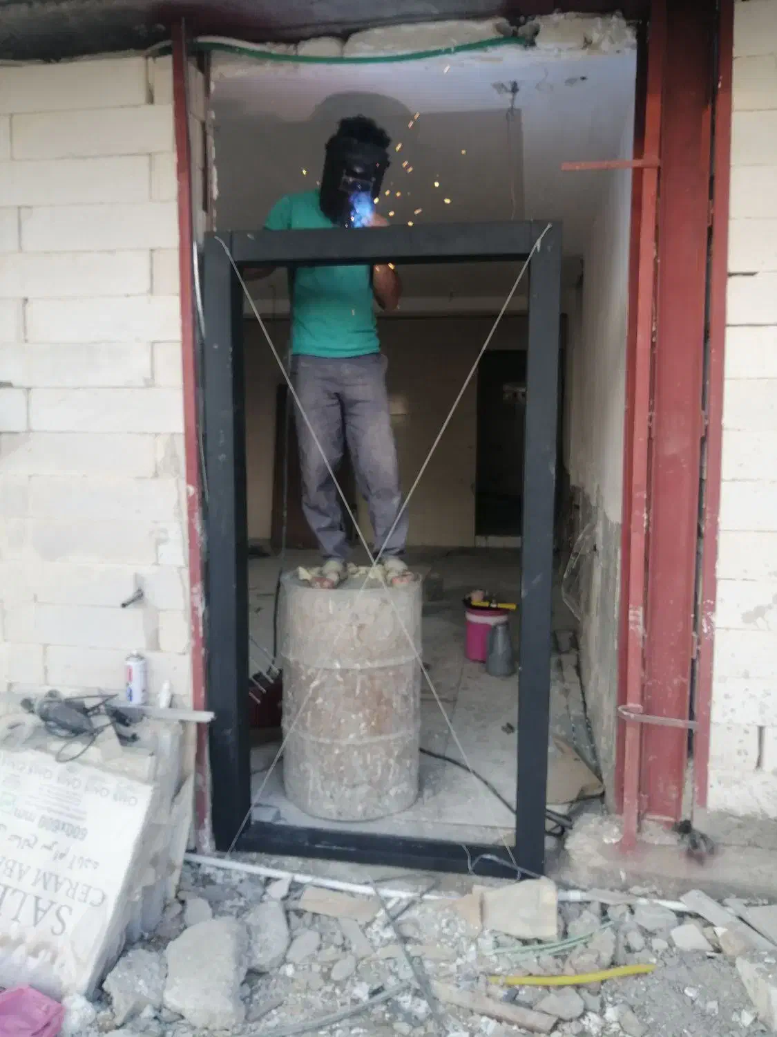 جوشکاری سیار وا «نصاب» وا والپست هبلکس|خدمات پیشه و مهارت|شوش, |دیوار