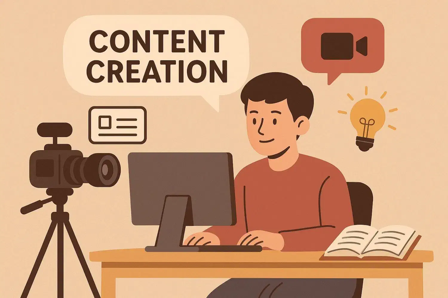 آموزش صفر تا صد تولید محتوا|خدمات آموزشی|کرمان, |دیوار