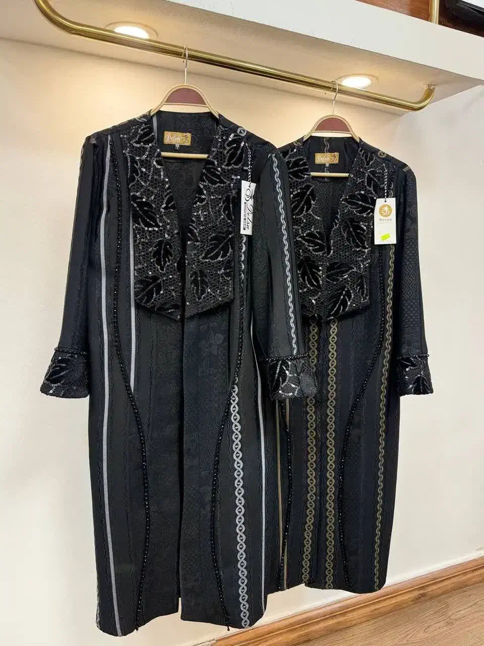 مانتو ژاکاردملیسا تودوزی مخمل|لباس|کنگاور, |دیوار