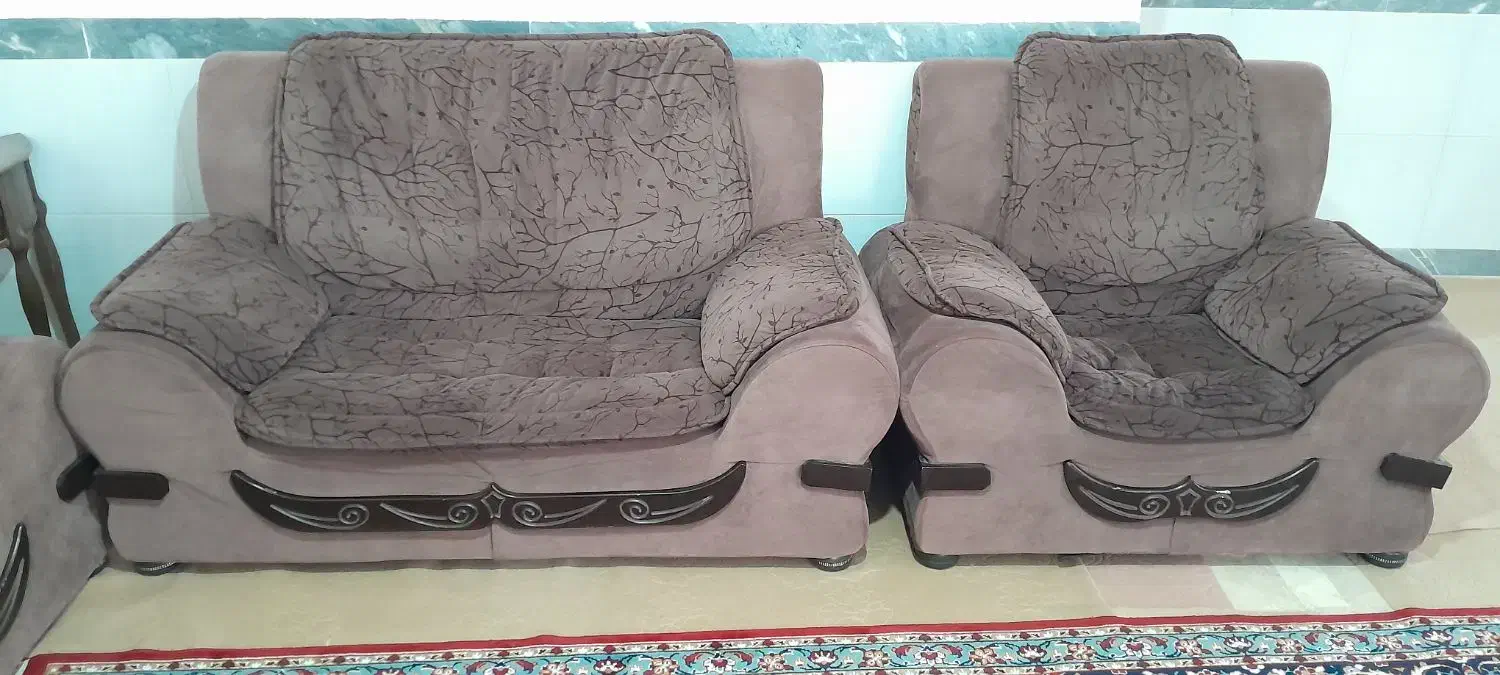 مبل ۷نفره در حد نو|مبلمان خانگی و میز عسلی|هرسین, |دیوار