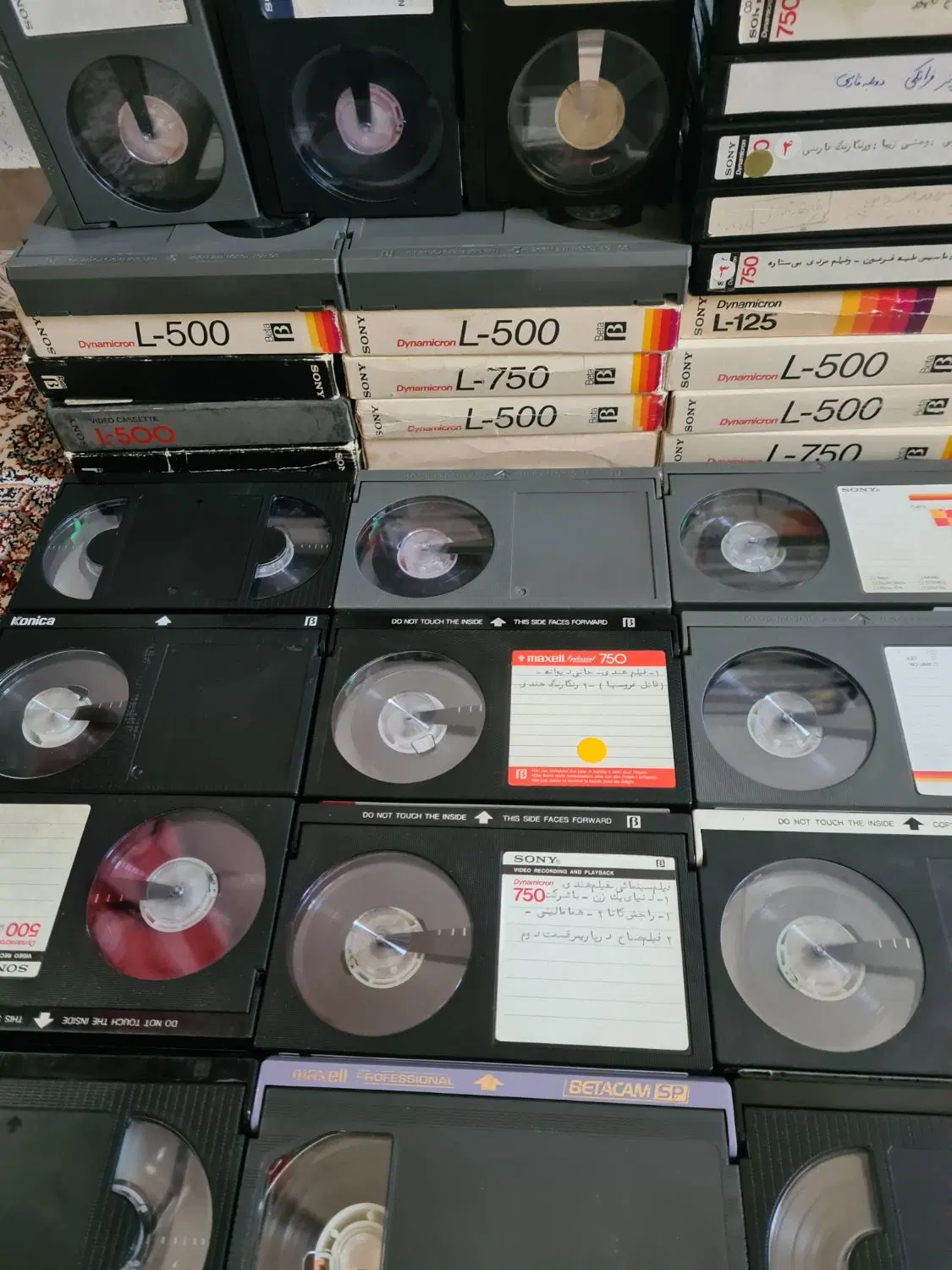 نوارکاست نوارکوچک بتامکس نواربزرگVHS|فیلم و موسیقی|تهران, شهرک فرهنگیان|دیوار