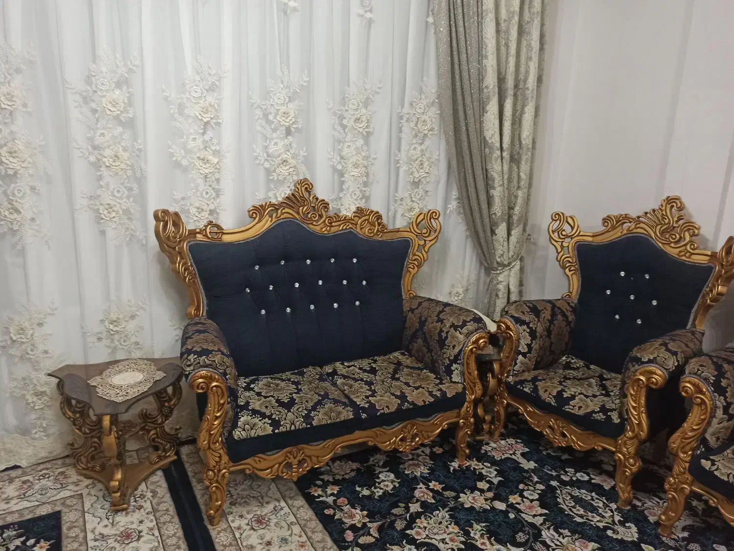 مبلمان سلطنتی|مبلمان خانگی و میز عسلی|کنگاور, |دیوار