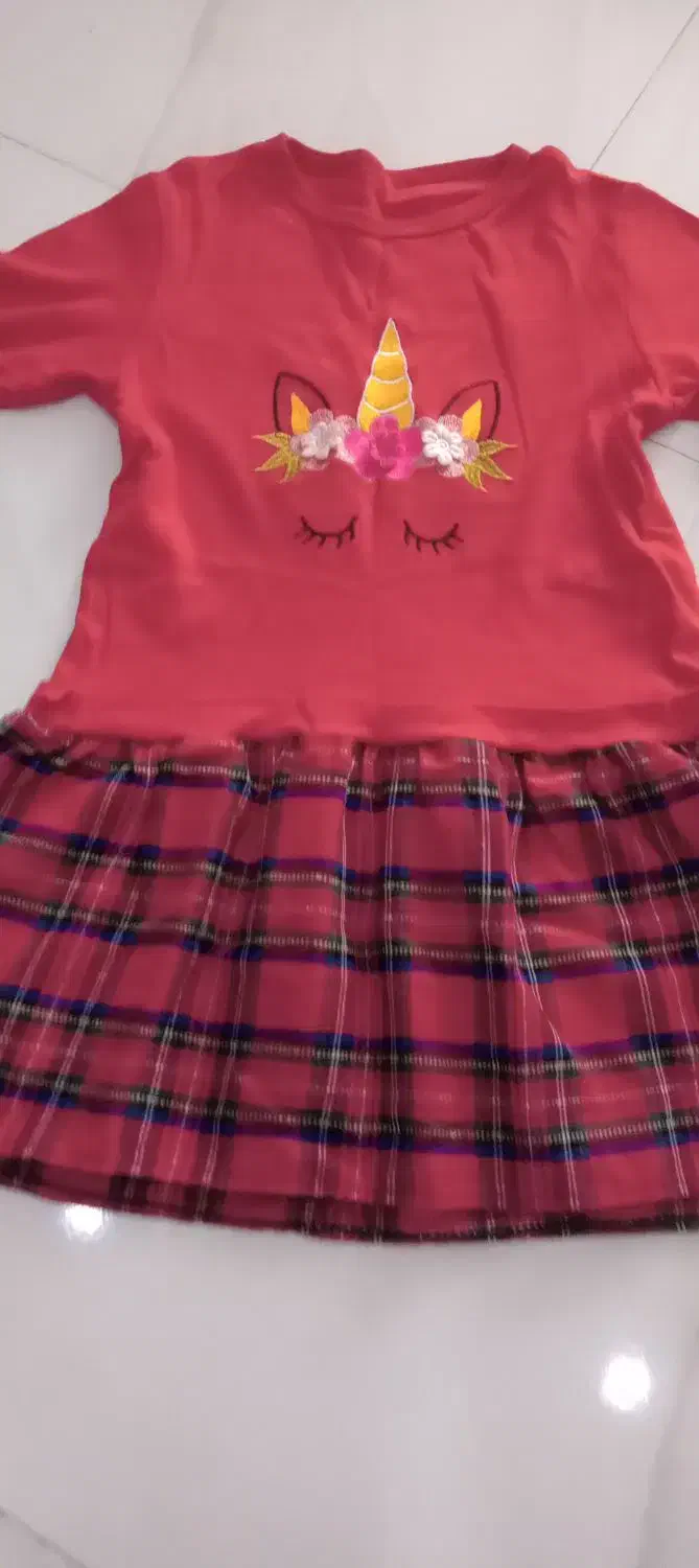 پیراهن یلدایی و جوراب شلواری|کفش و لباس بچه|رشت, پل تالشان|دیوار