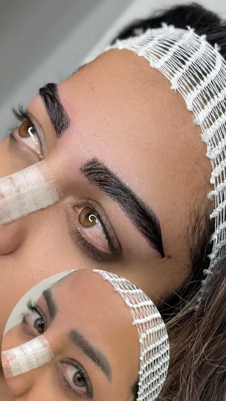 کاشت ابرو دائمی بدون بخیه بدون برش با خواب طبیعی|خدمات آرایشگری و زیبایی|تبریز, |دیوار