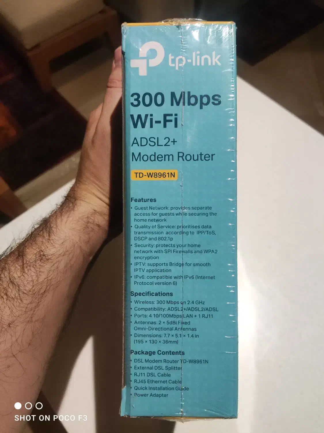 مودم روتر بی‌سیم ADSL2 Plus تی پی-لینک مدل W8961N|مودم و تجهیزات شبکه|تهران, شهرک غرب|دیوار
