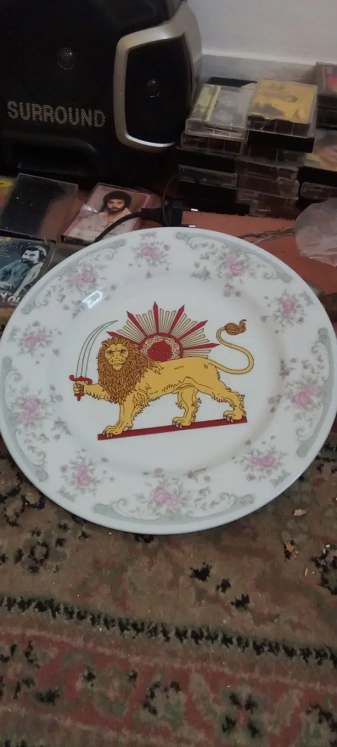 بشقاب دیوار کوب کایزر|کلکسیون اشیاء عتیقه|اراک, |دیوار