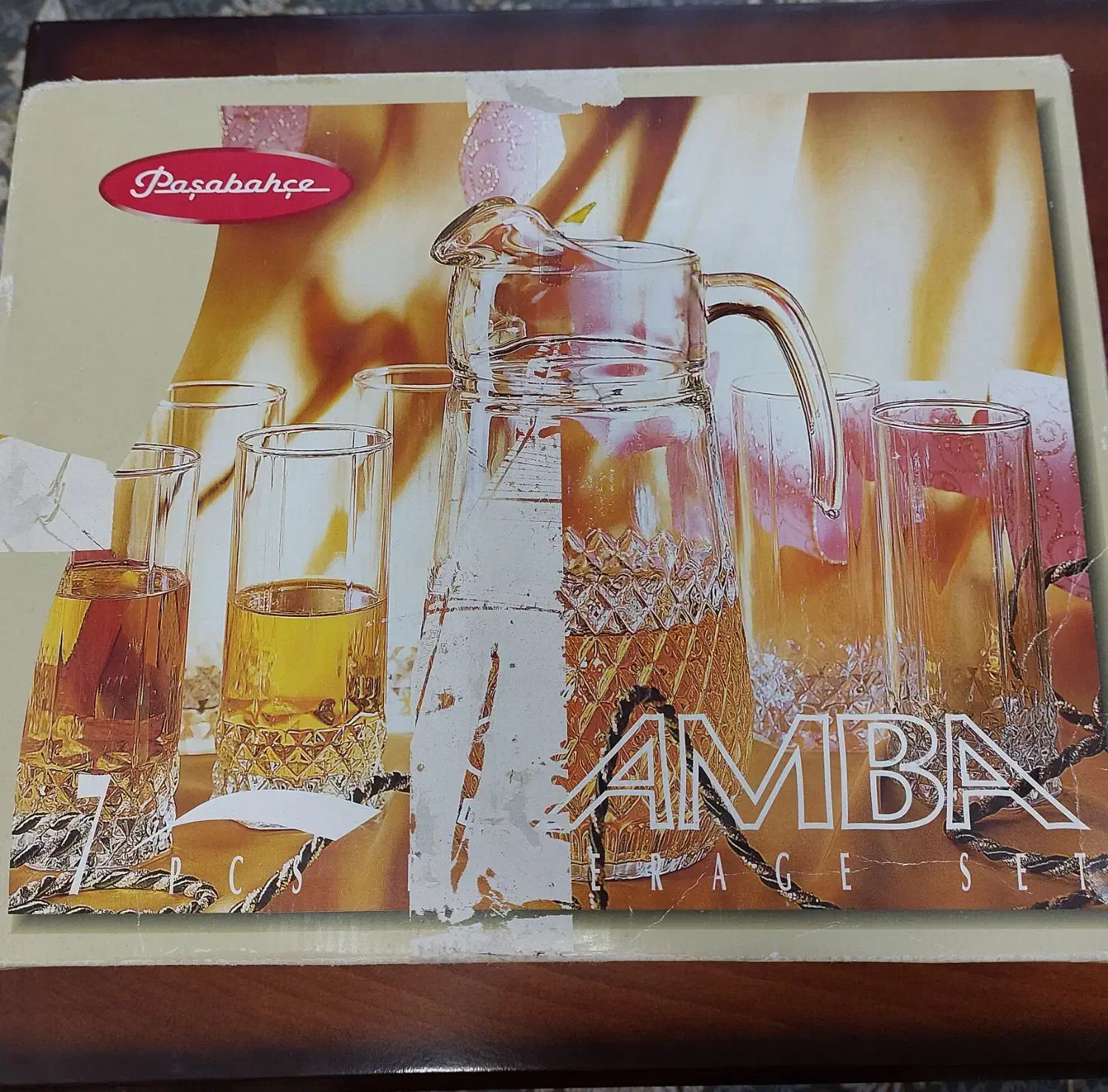 پارچ ولیوان ترک مارک پاشاباغچه|ظروف سرو و پذیرایی|گناباد, |دیوار