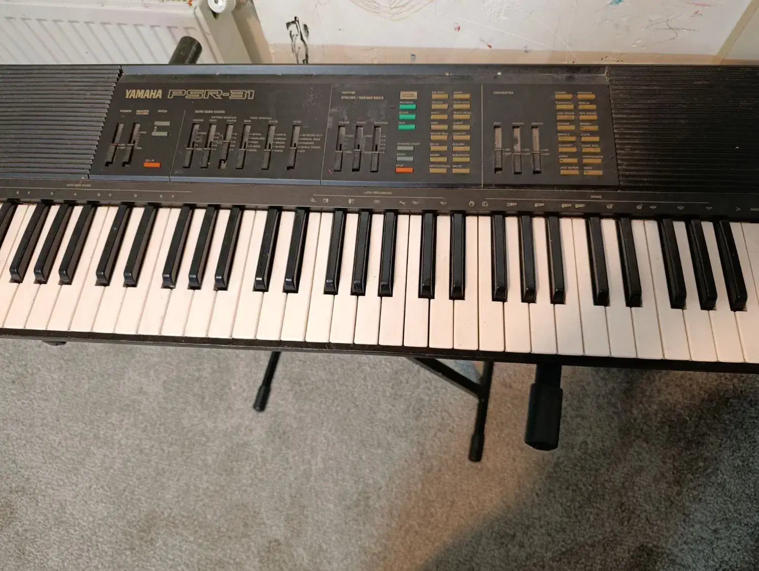 ارگ یاماها psr31|پیانو، کیبورد، آکاردئون|برازجان, |دیوار